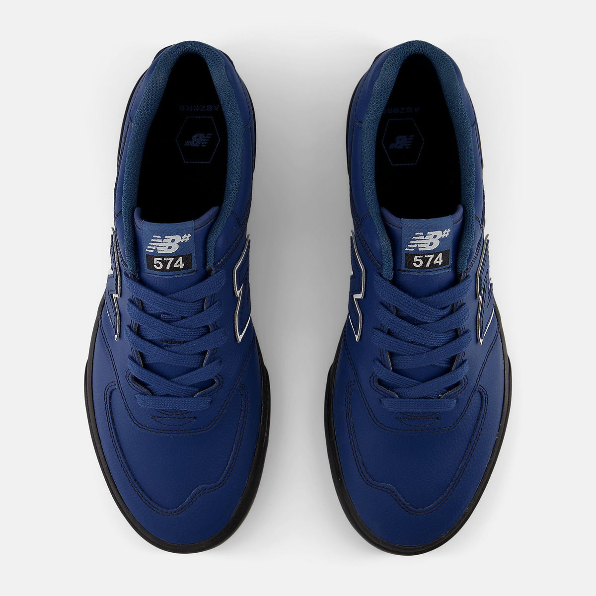 UN574VEB New Balance NB Numeric 574 Vulc Dark Shoreline Blue Black (Men's)