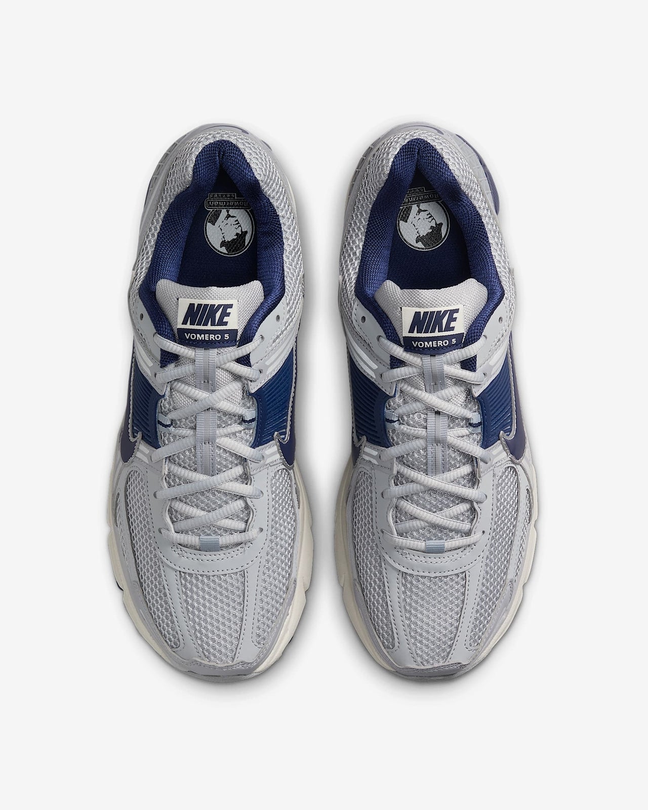 FB9149-003 Nike Zoom Vomero 5 Vast Grey Wolf Grey Pale Ivory Blue Void (Men's)