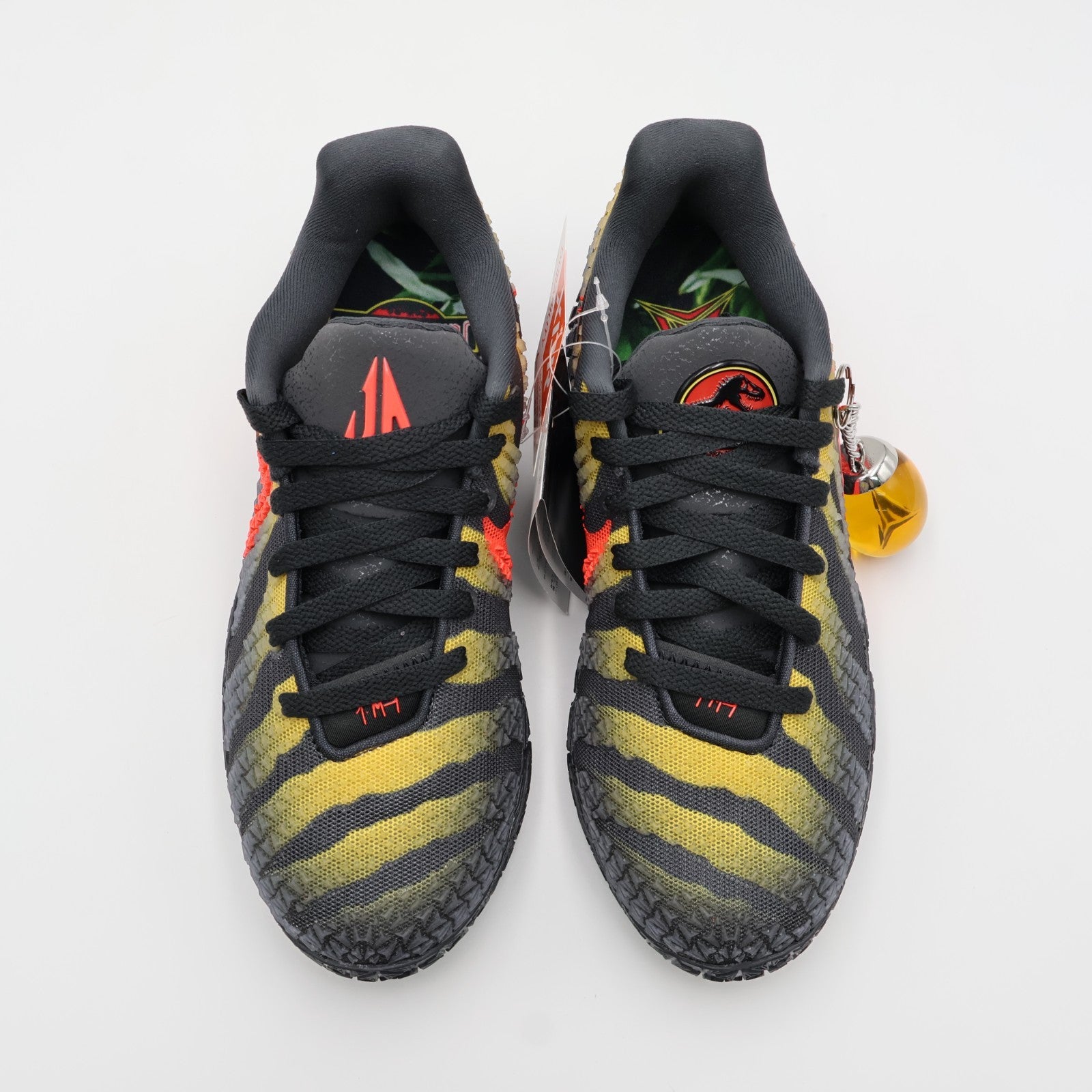 IU7239-001 Jurassic Park Nike Ja EP 3 Raptor Anthracite Bright Crimson (Men's)