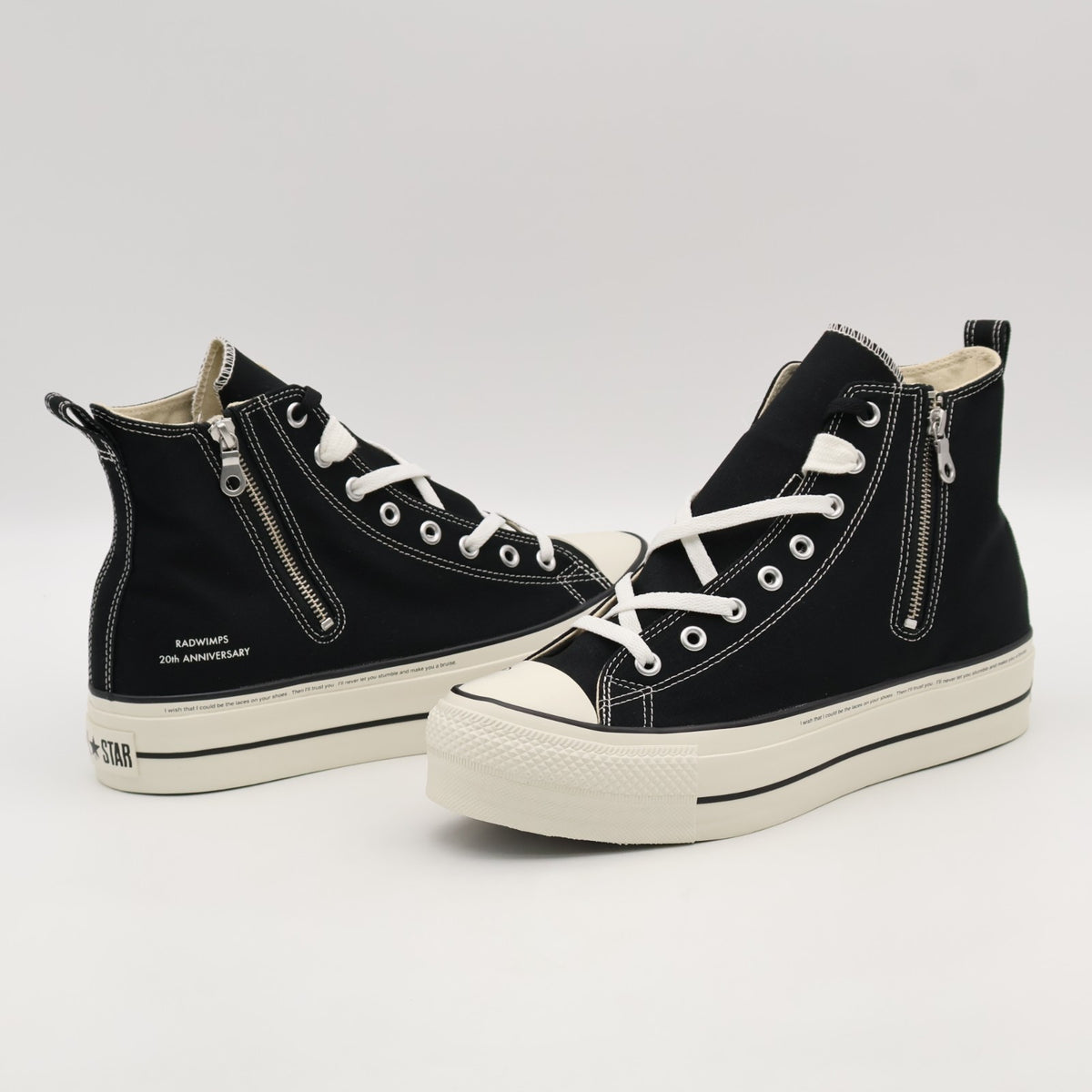 31316160 RADWIMPS atmos Converse All Star Lifted Z Hi AT RW Black (Men's)