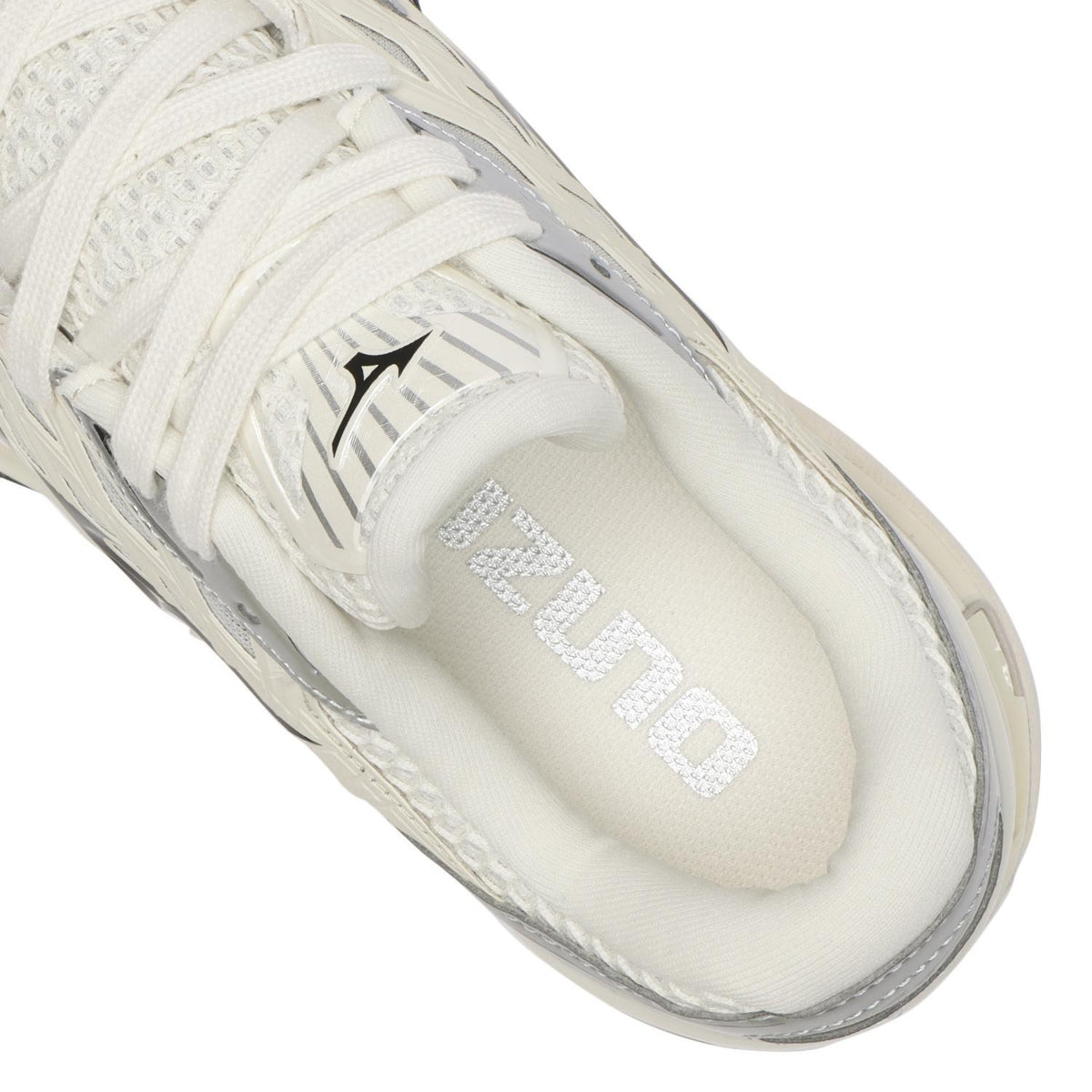 D1GA251101 Mizuno Wave Prophecy LS Off White Black Silver (Men's)