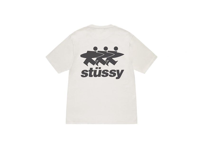 Stussy Surfwalk Tee Pigment Dyed Natural