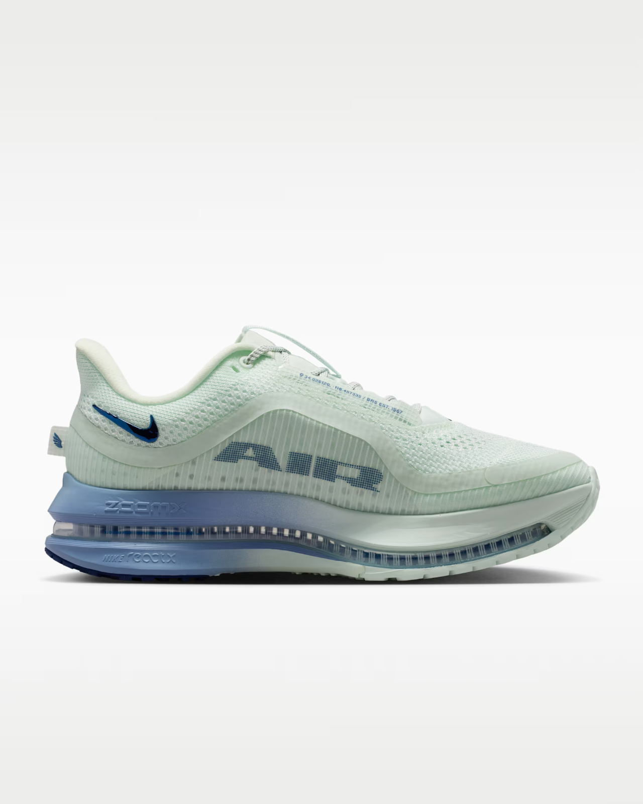 HQ2593-301 Nike Pegasus Premium "Barely Green/Work Blue" (Women's)