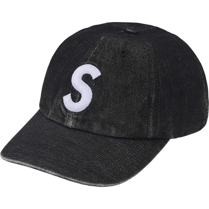 Supreme Cordura Denim S Logo 6-Panel Black
