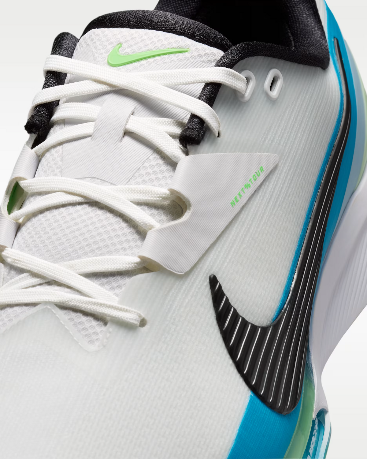 HV4699-104 Nike Next% Tour 3 "White/Light Current Blue" (Men's)