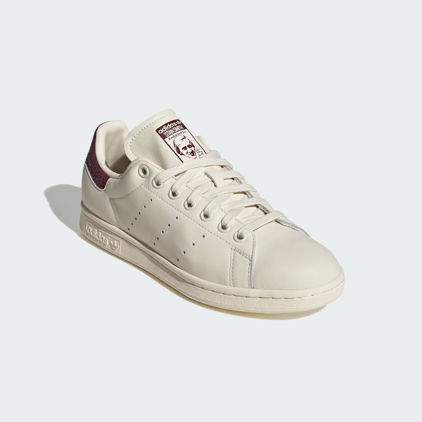 LC0524 adidas Stan Smith "Off White/Maroon" (Men's)