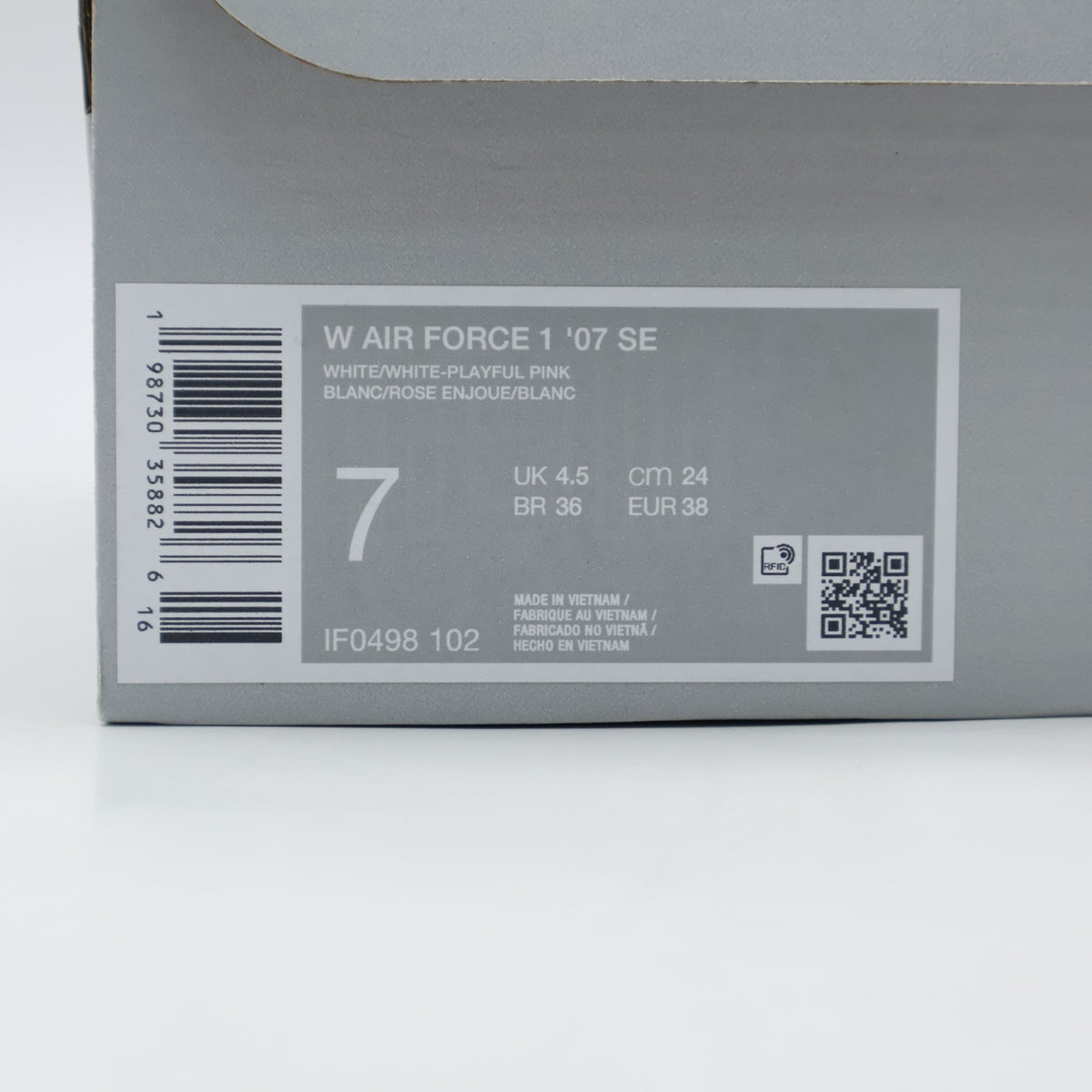 IF0498-102 Nike Air Force 1 Low Cherry Blossoms (Women's)