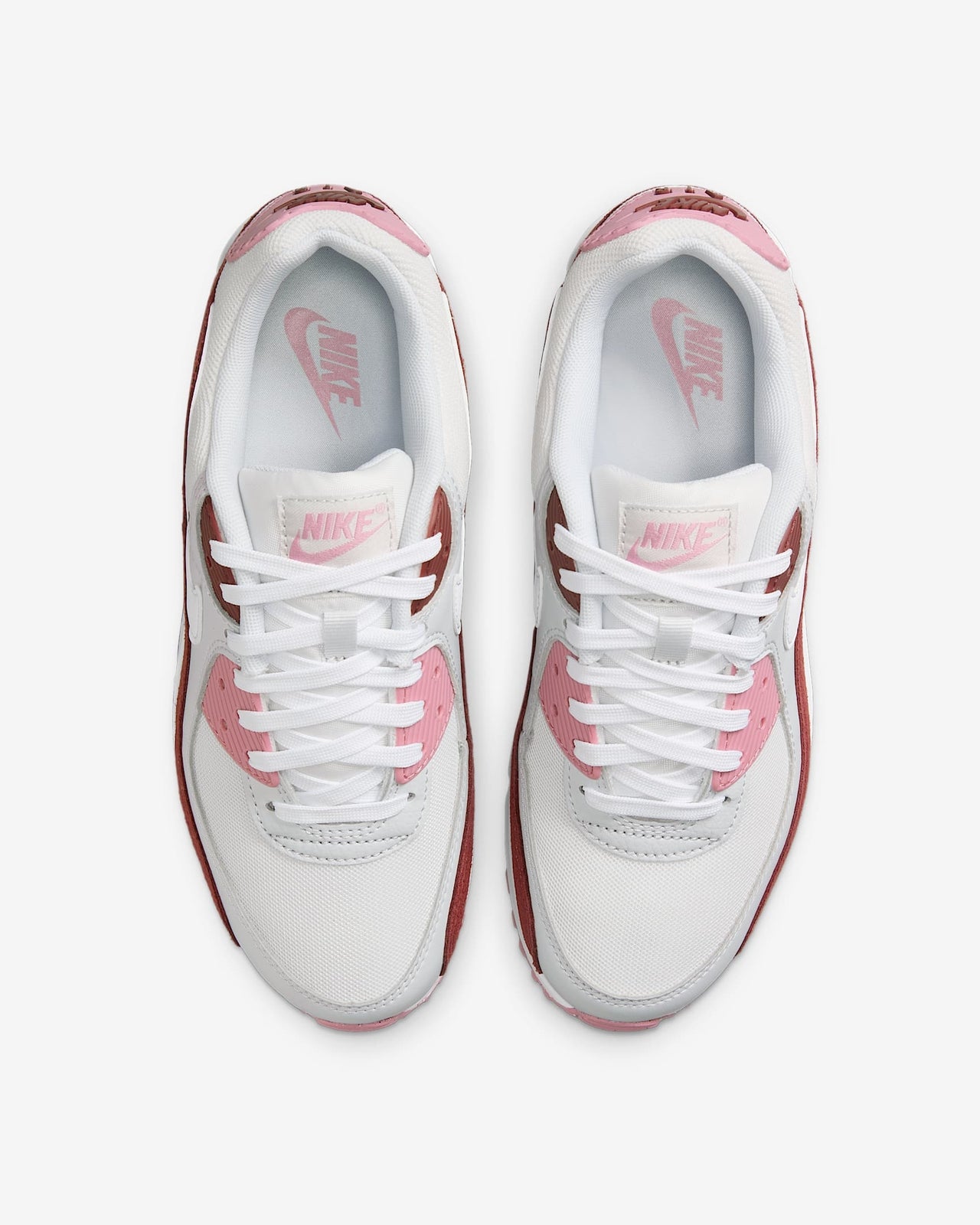 HM9451-600 Nike Air Max 90 SE Dark Team Red Platinum Tint Pure Platinum (Women's