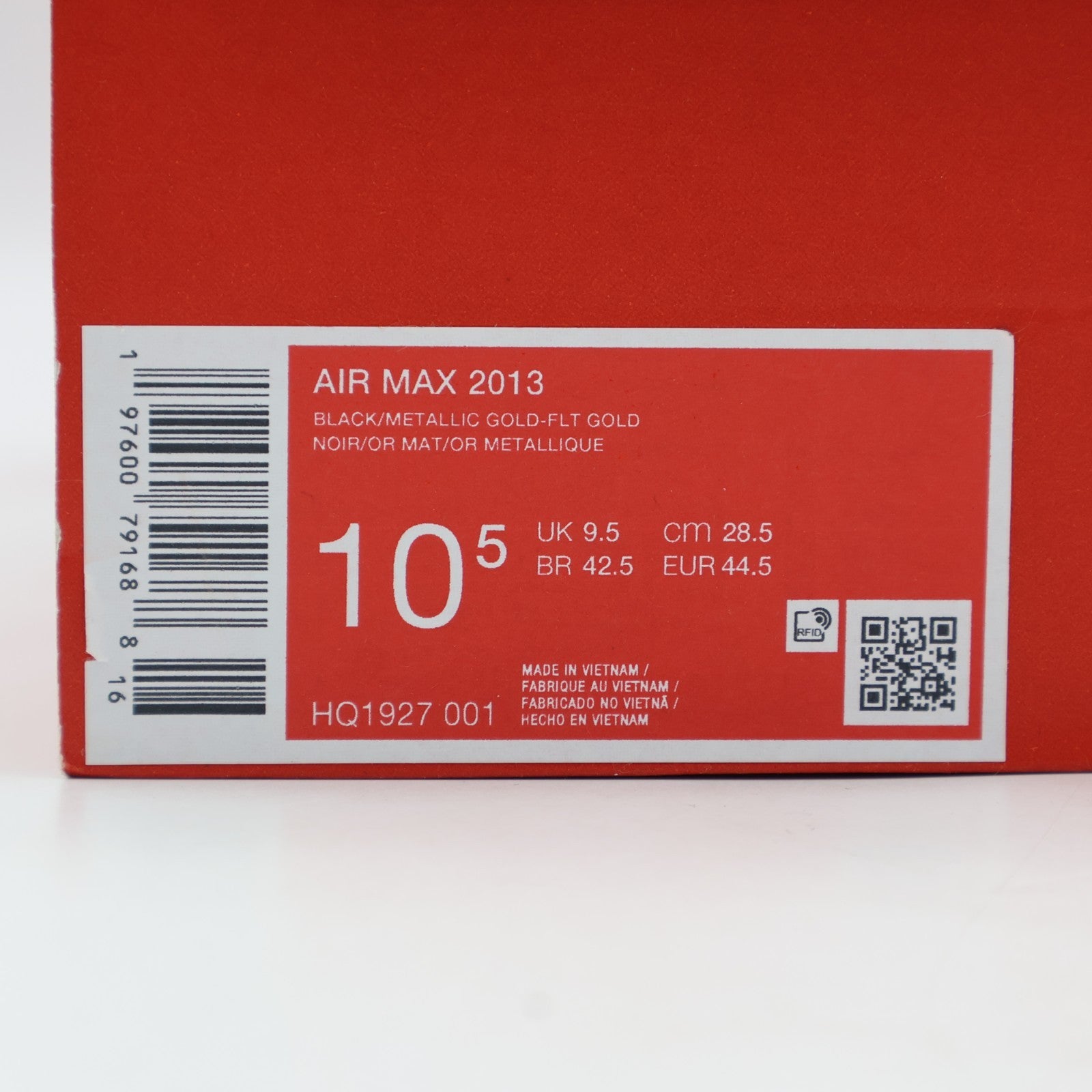HQ1927-001 Nike Air Max 2013 Men's Shoes (Men's)