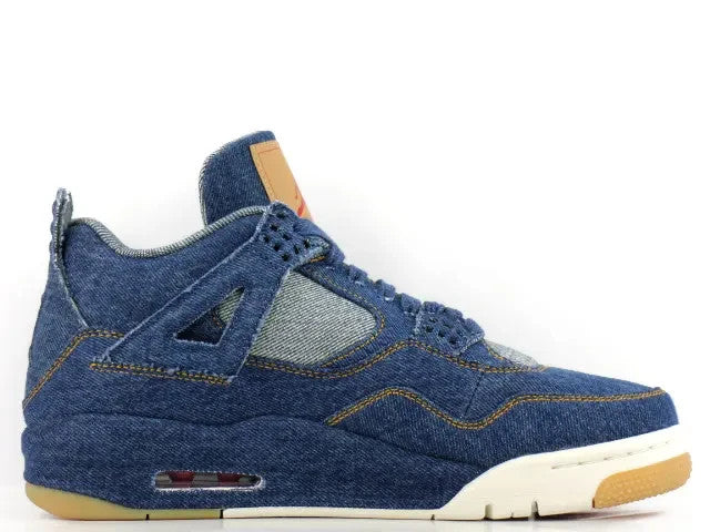 AO2571-401-R LEVI'S Ã Nike Air Jordan 4 "Denim" (Blank Tab) (Men's)