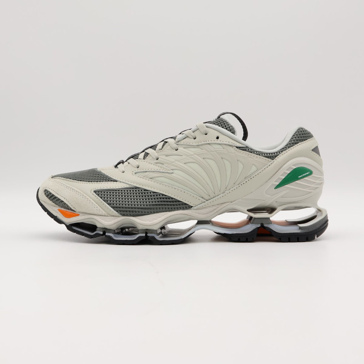 D1GD242701 Graphpaper Mizuno Wave Prophecy LS Gray Light Gray Orange (Men's)