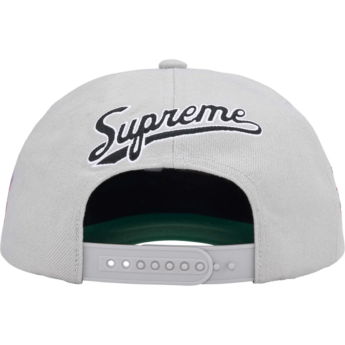 Supreme World Famous S Logo 6-Panel Grey