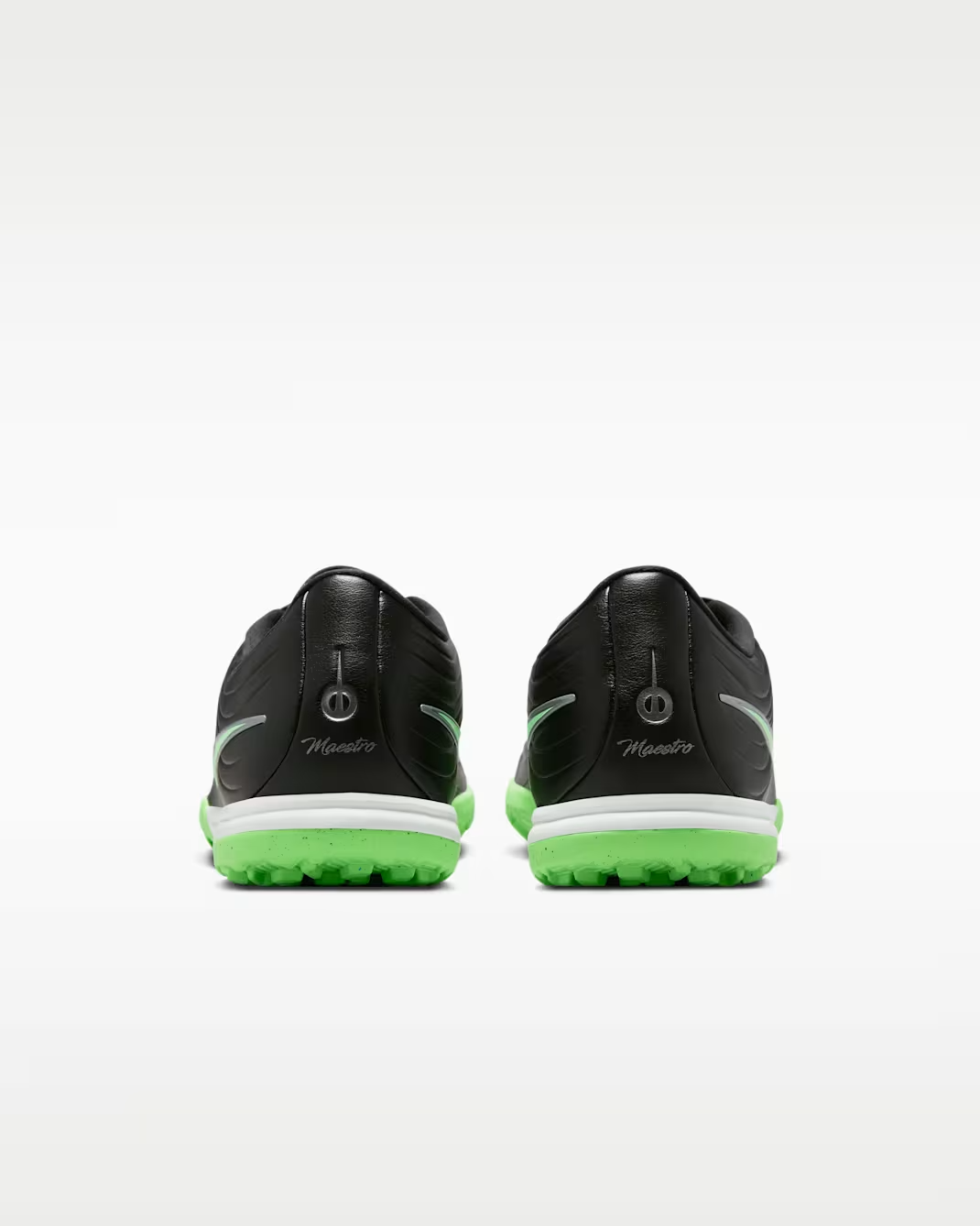 IB4484-001 Nike Tiempo Maestro Academy Black Illusion Green (Men's)