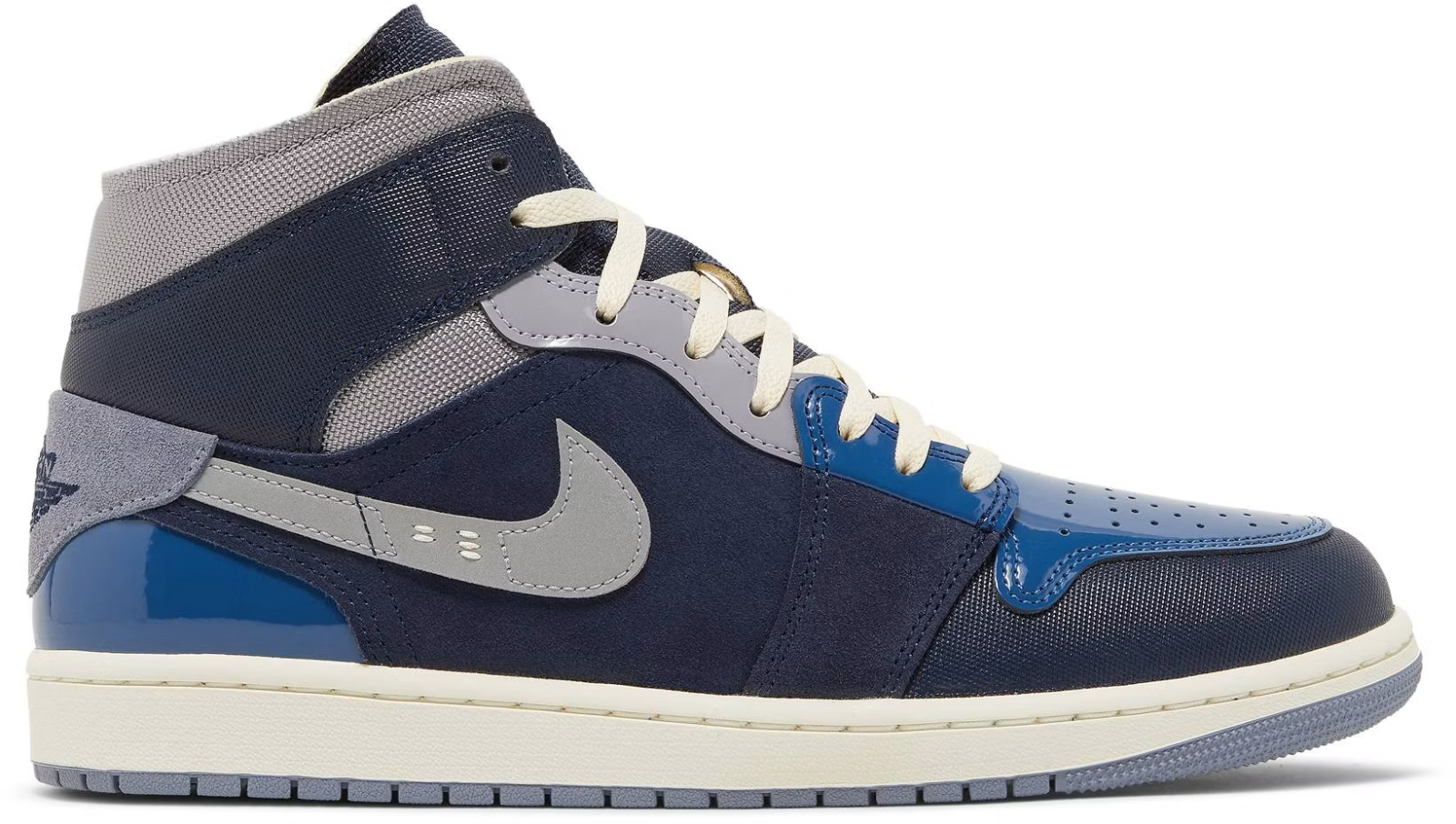 DR8868-400 Nike Air Jordan 1 Mid Craft "Obsidian" (Men's)