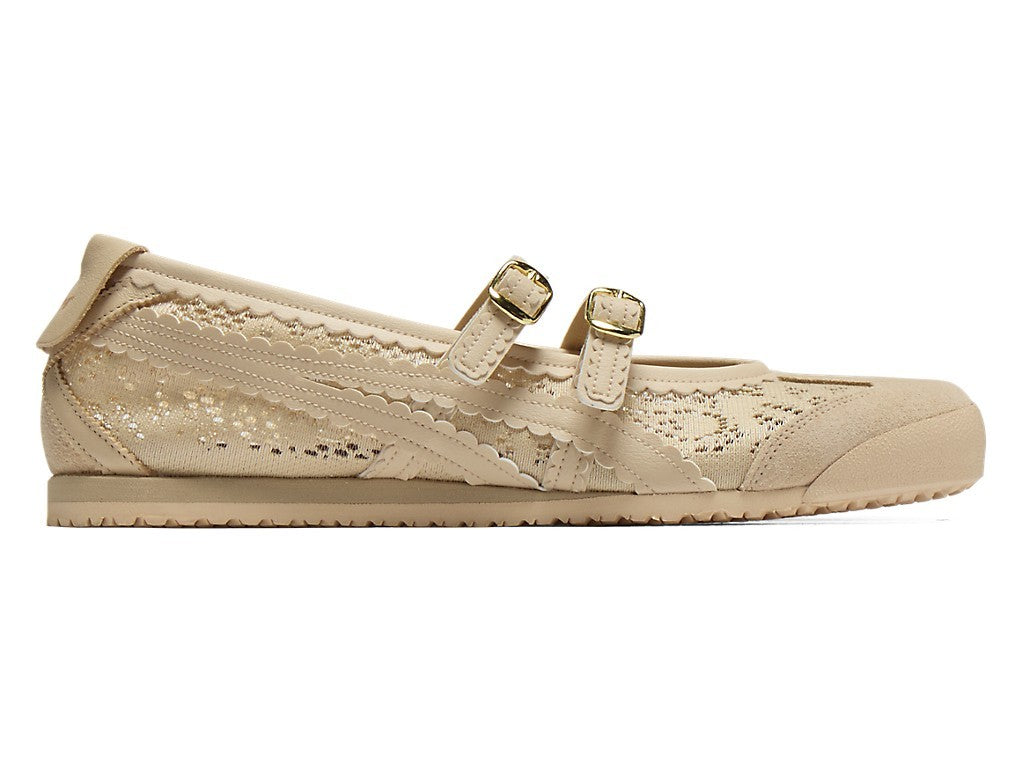 1182A705-250 Onitsuka Tiger MEXICO 66 TGRS BEIGE BEIGE (Women's)
