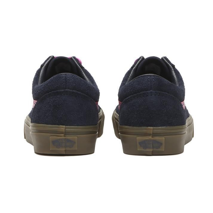 VN000E9T3E0 Vans Old Skool Hairy Suede Navy Pink (Men's)