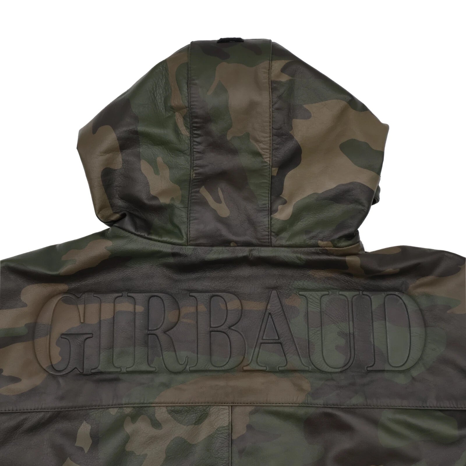 Supreme Marithe Francois Girbaud Hooded Leather Flight Bomber Jacket Camo