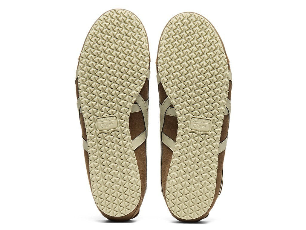 1183C157-202 Onitsuka Tiger Mexico 66 Slip-On "Brown Storm/Putty" (Men's)