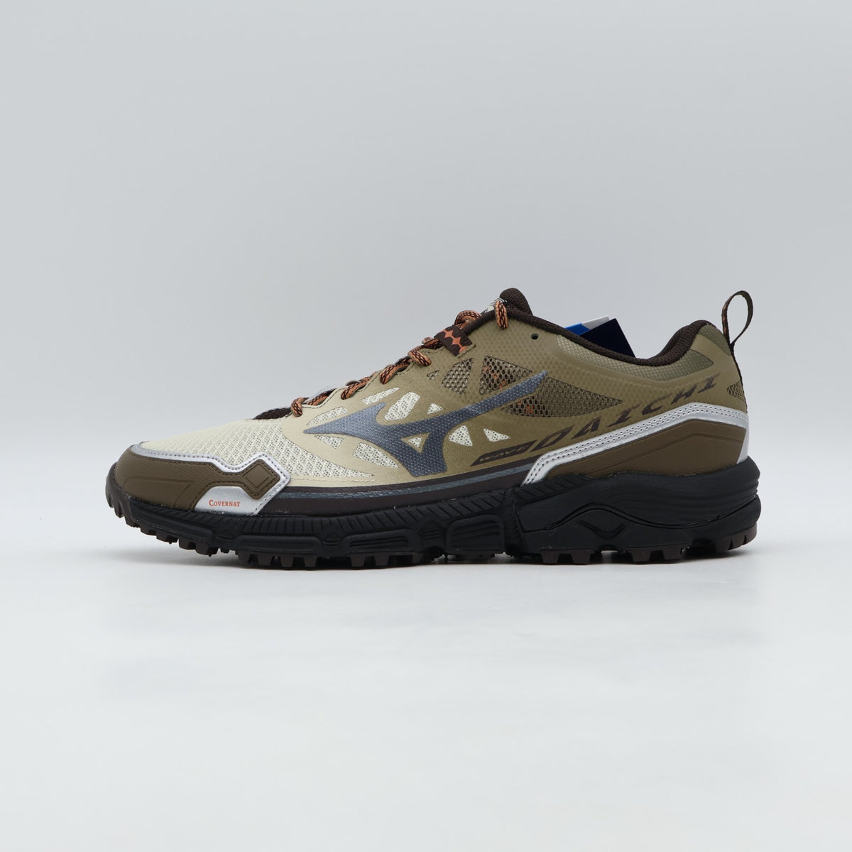 D1GD262101 Covernat Mizuno Wave Daichi LS Khaki/Black (Men's)