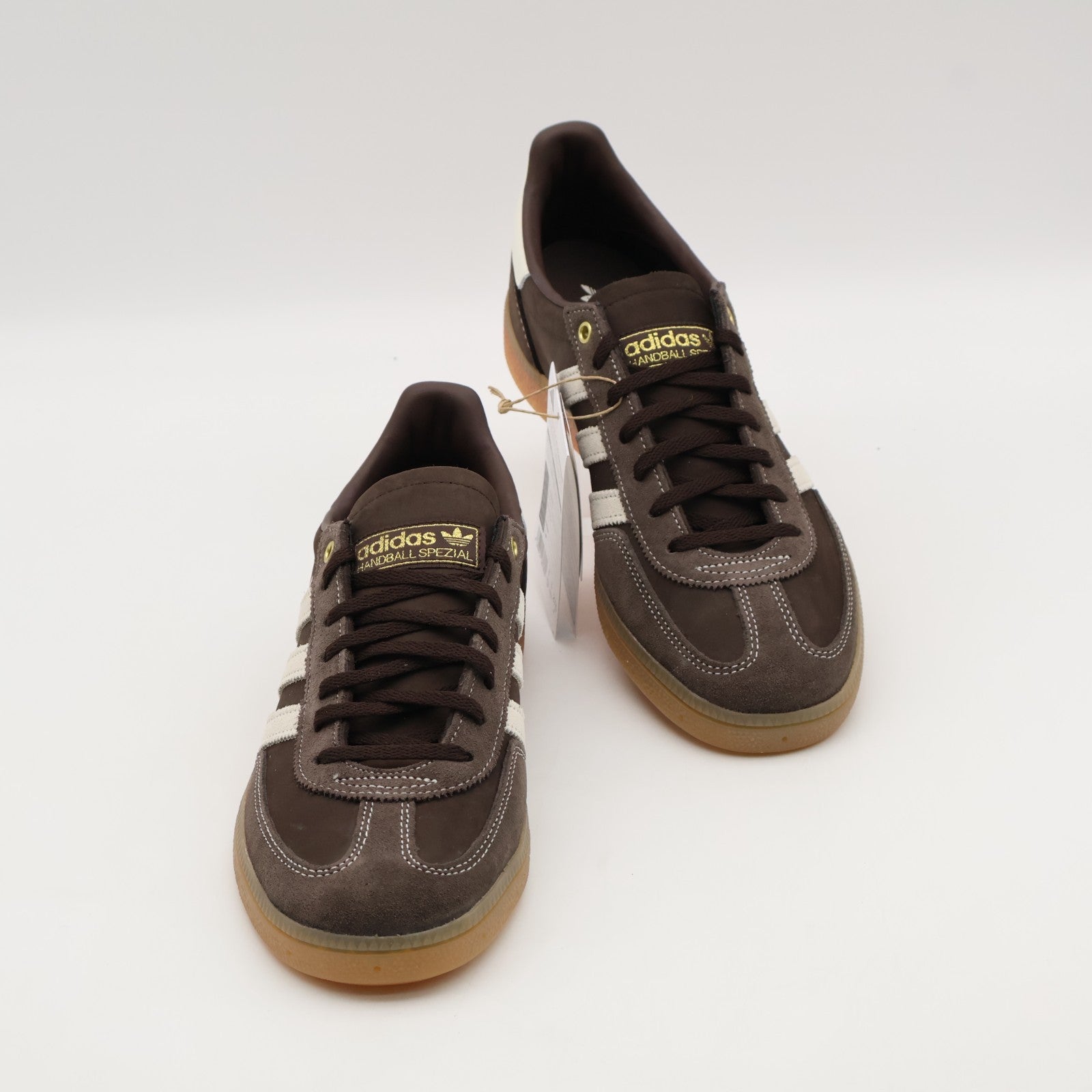KJ3530 adidas Handball Spezial Dark Brown Off White Gum (Women's)