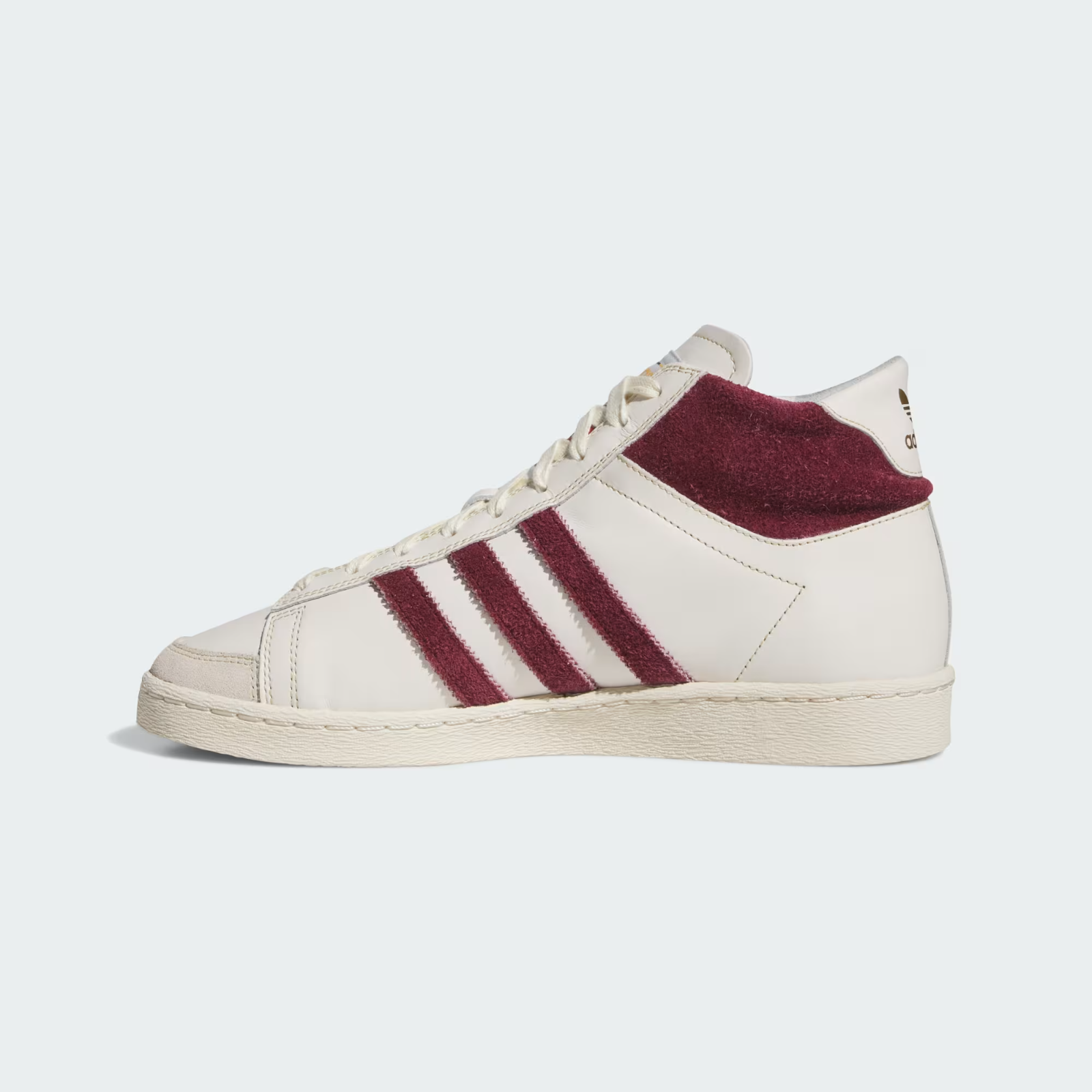 JR4891 Mark Gonzales adidas Originals Jabbar Hi Chalk White Shadow Red (Men's)
