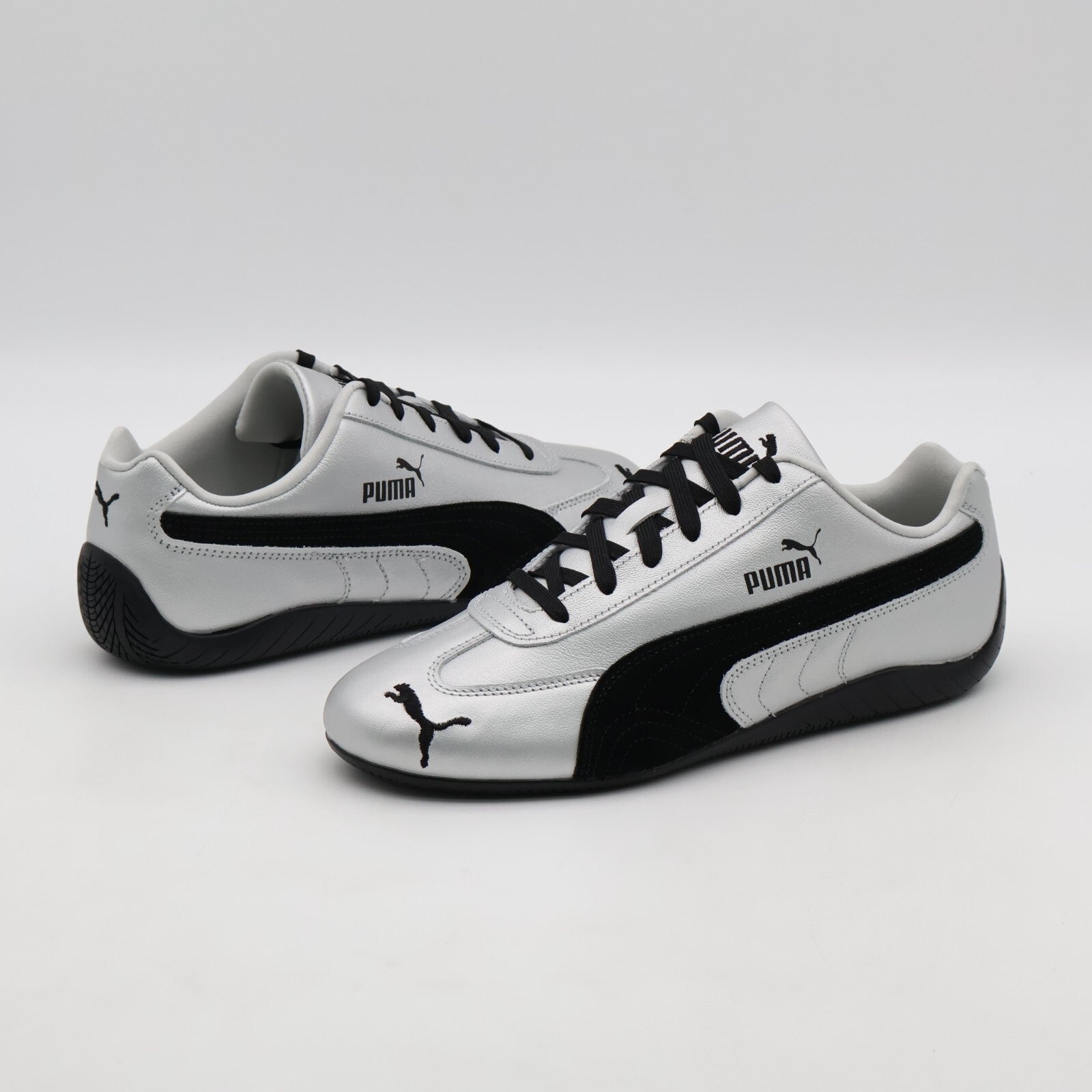 403547-01 Puma Speedcat LTH Puma Silver Puma Black (Men's)
