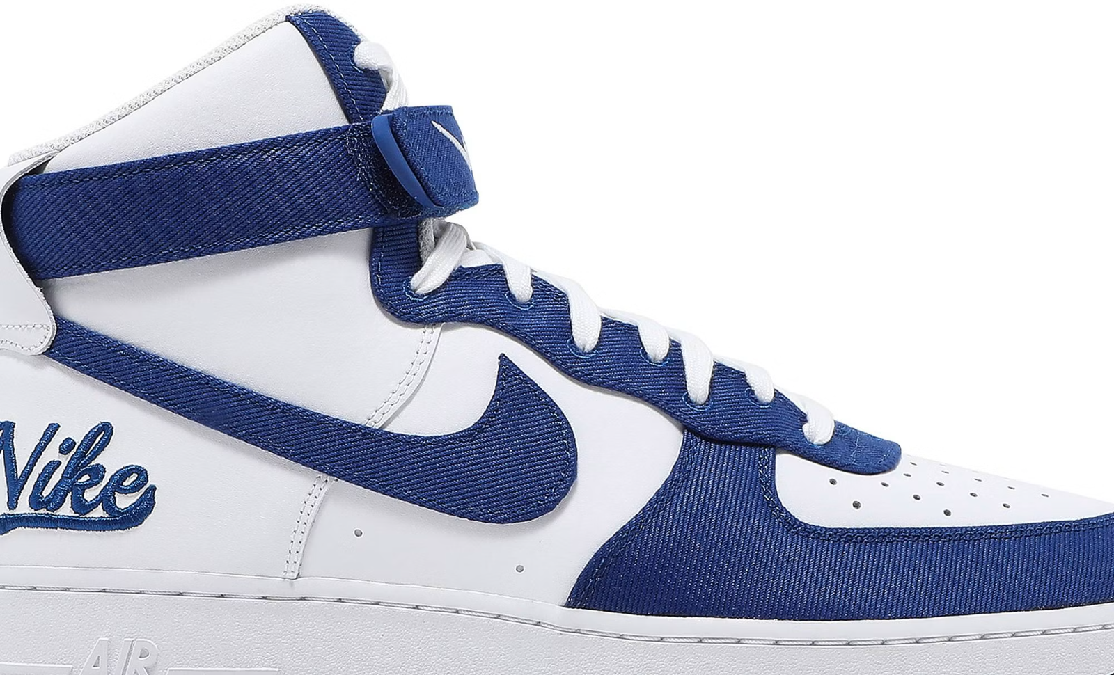 DC8168-100 Nike Air Force 1 High EMB "Dodgers" (Men's)