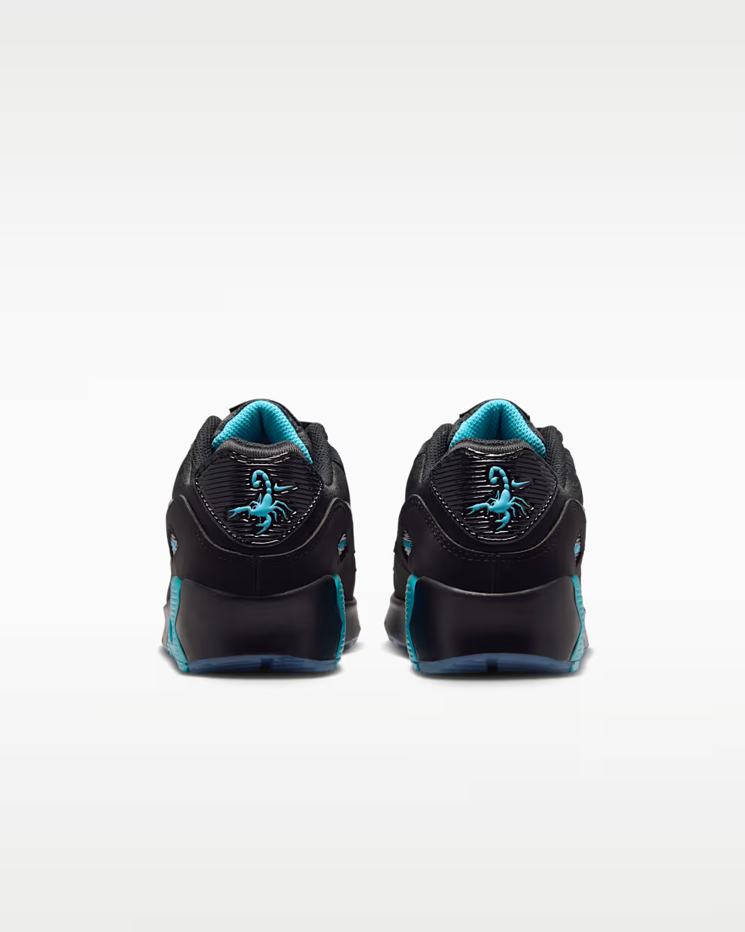 IM7744-001 Nike GS Air Max 90 SE "Black/Gamma Blue" (Kids)