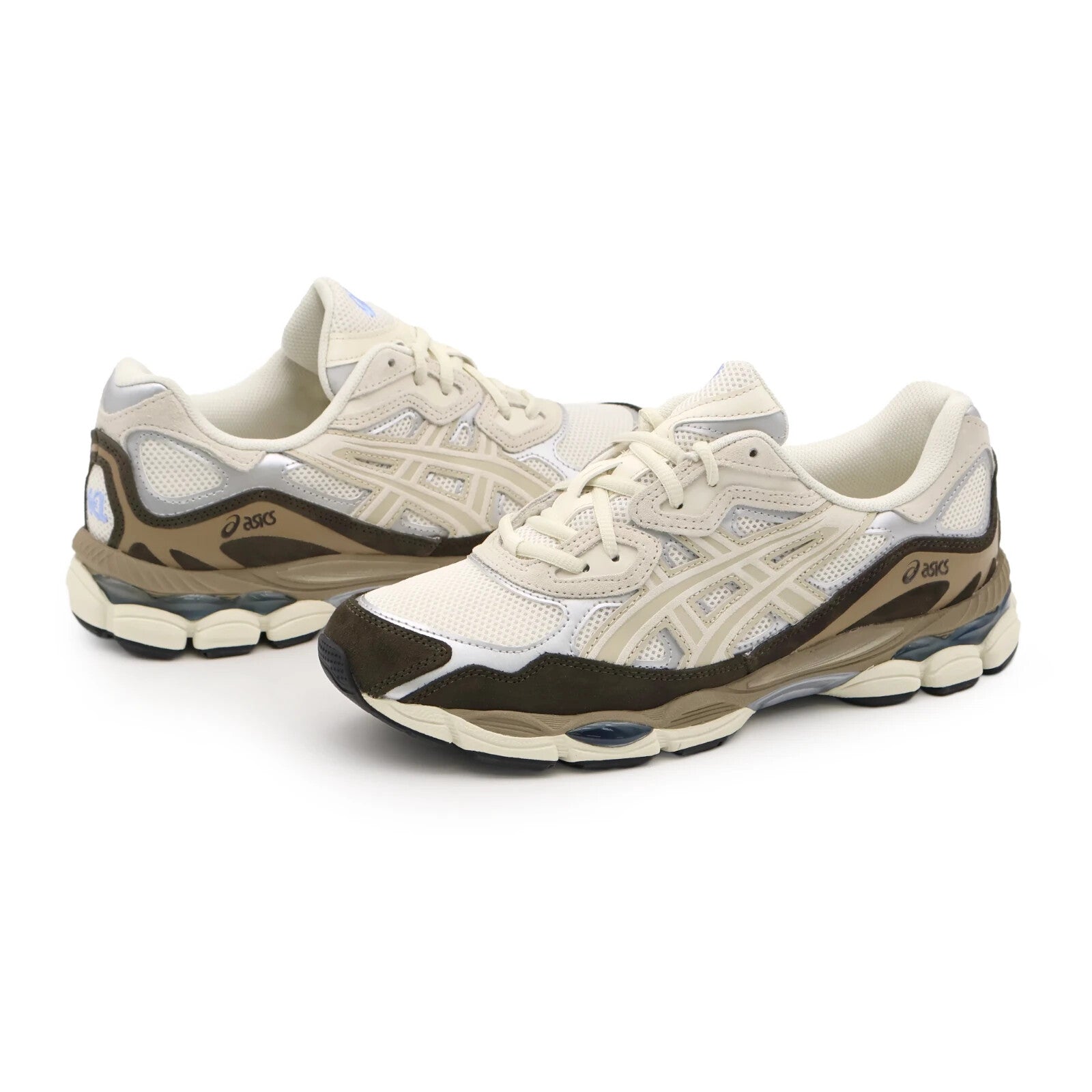 1203A383-103 Asics Gel-NYC Beige Cream Brown Grey White Blue Ivory (Men's)