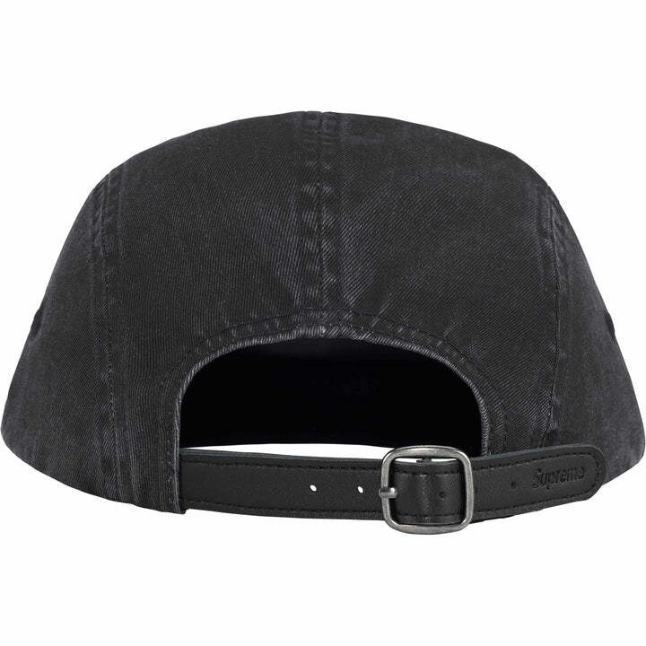Supreme Washed Chino Twill Camp Cap Black