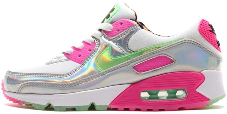 CQ2559-100 Nike Air Max 90 LX "Holographic" (Women's)