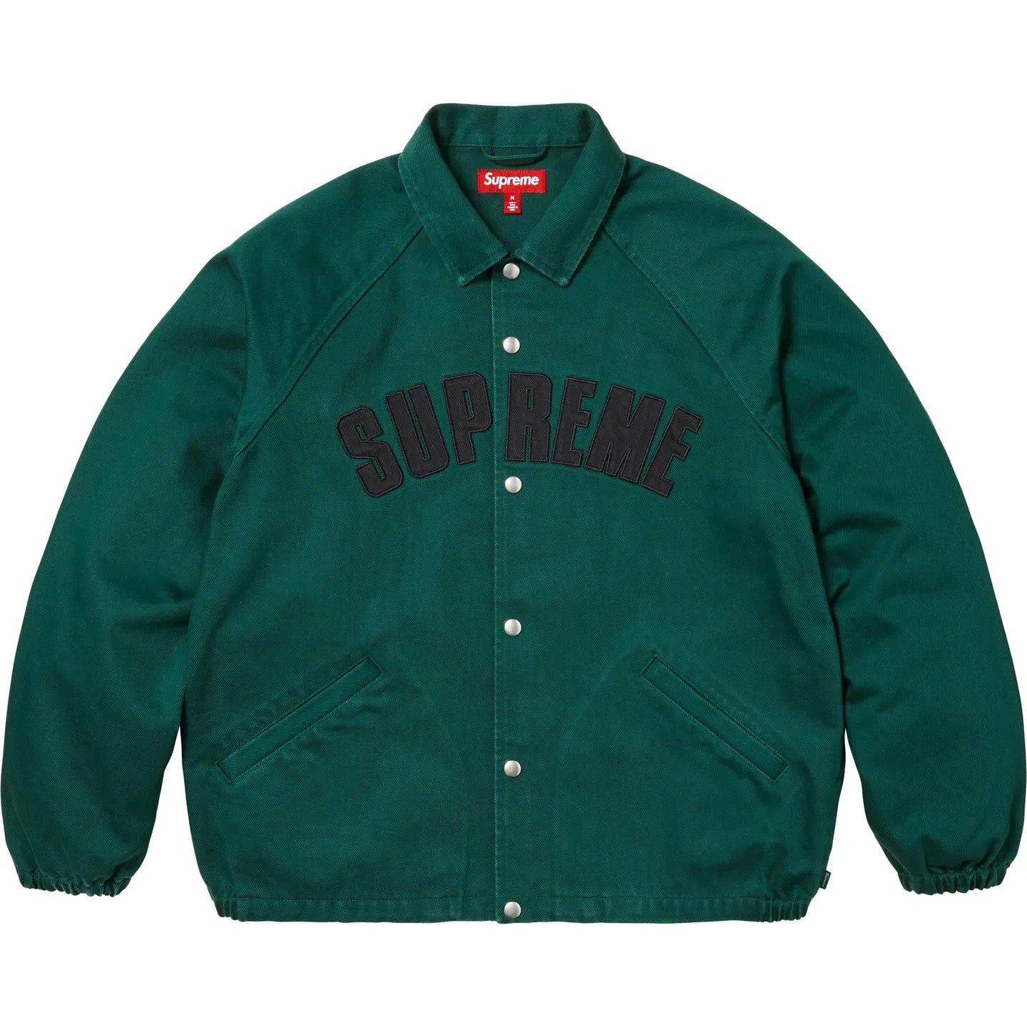 Supreme Arc Denim Coaches Jacket Green
