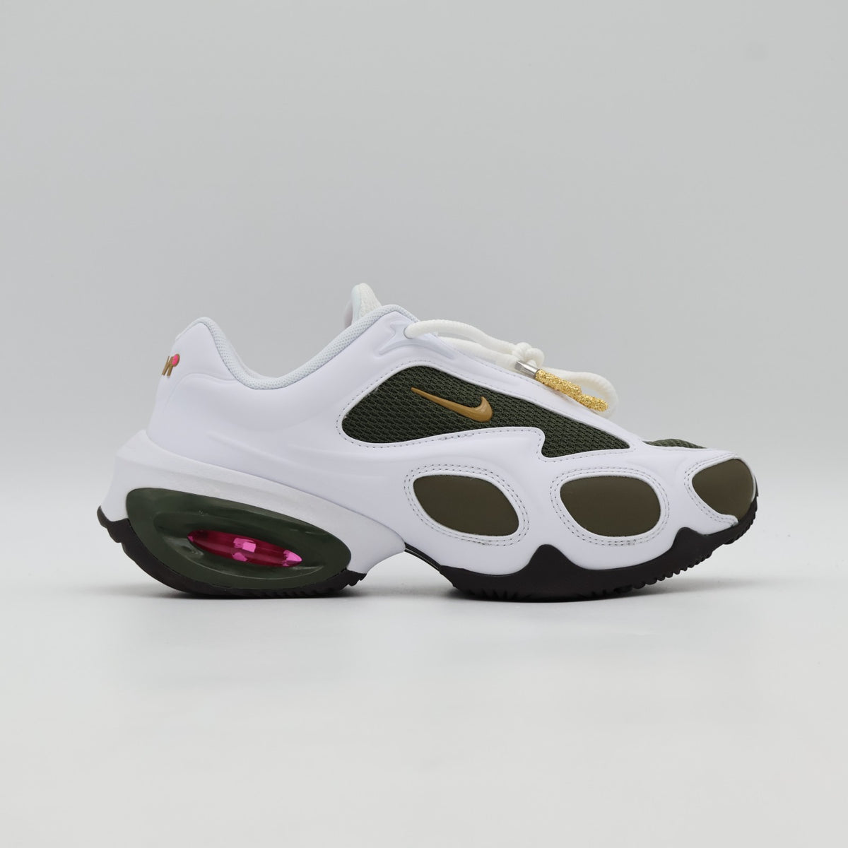HV9928-100 Veneda Carter Ã Nike Air Max Muse White Cargo Khaki (Women's)
