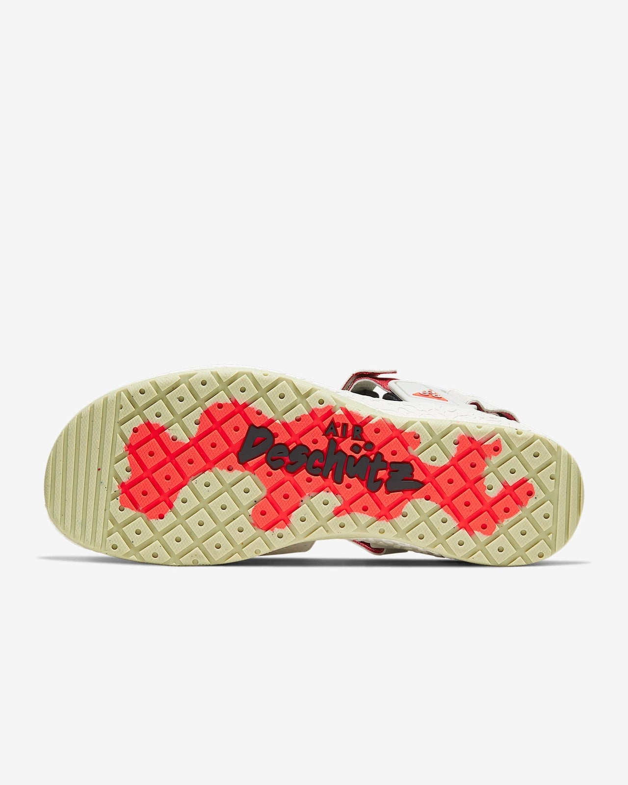 CT2890-001 Nike ACG Deschutz Sandal Spruce Aura Laser Crimson Black (Men's)