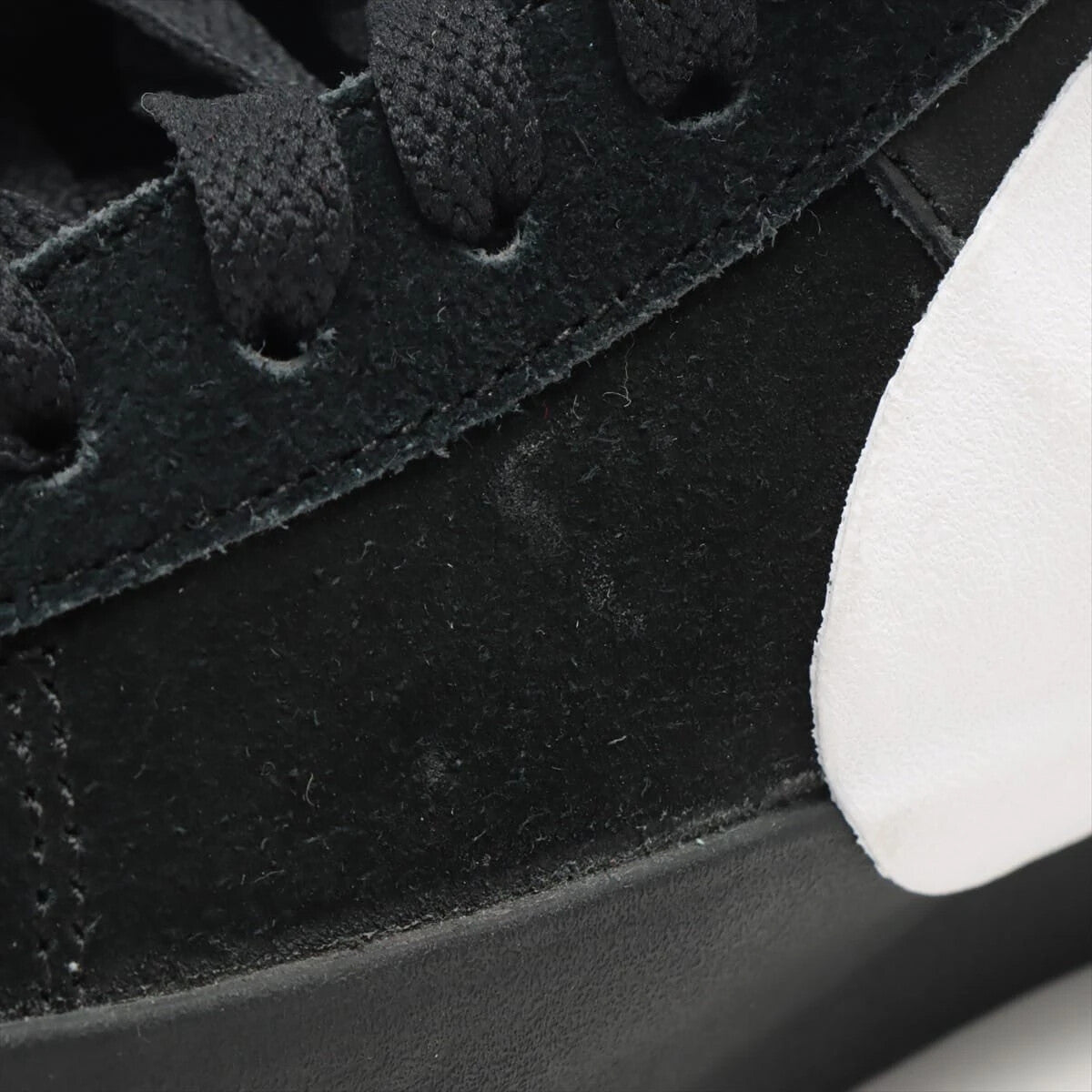 AA3832-001 OFF-WHITE NIKE BLAZER STUDIO MID BLACK WHITE (Men's)