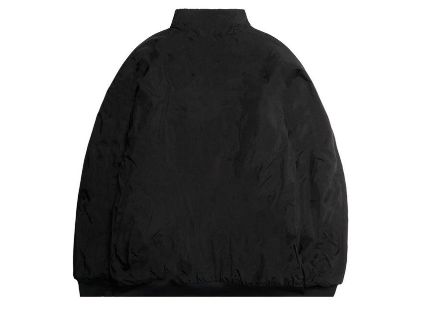 Nike Big Swoosh Reversible Boa Jacket Black Chili Red
