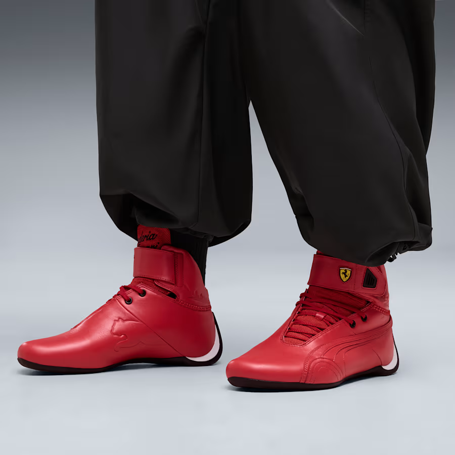 309405-01 Scuderia Ferrari Ã Puma Future Cat Hi Monza "Rosso Corsa" (Men's)