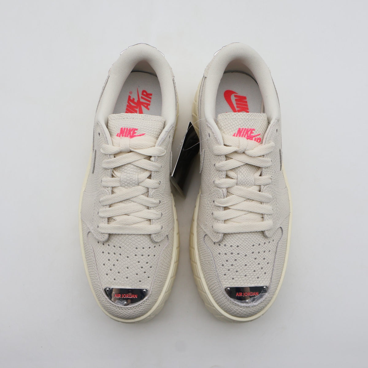 IR0835-110 Nike Air Jordan 1 Low Brooklyn Ivoly (Women's)