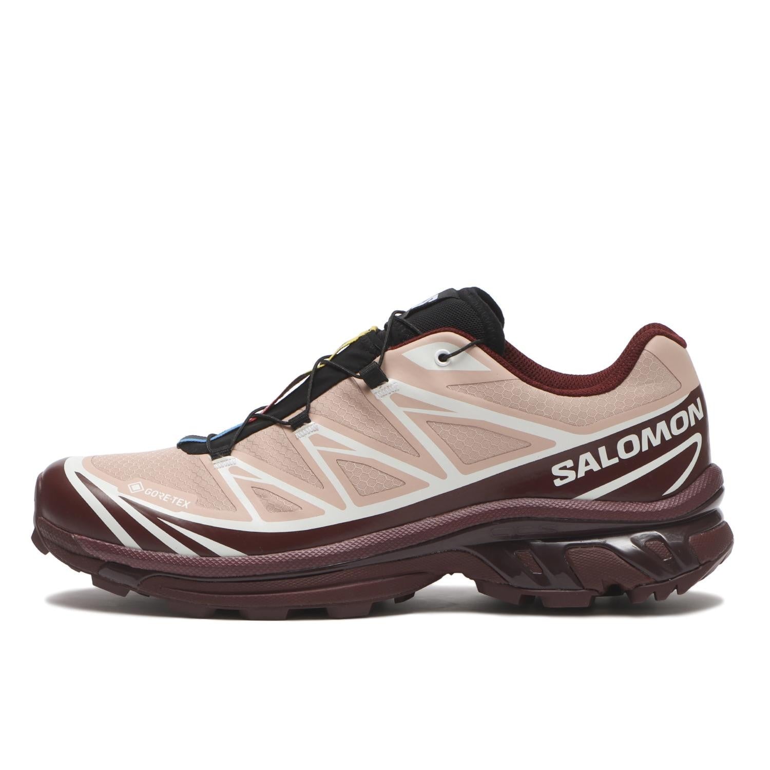 L47863700 SALOMON XT-6 GORE-TEX MAHOGANY ROSE TAWNY PORT BLACK (Men's)