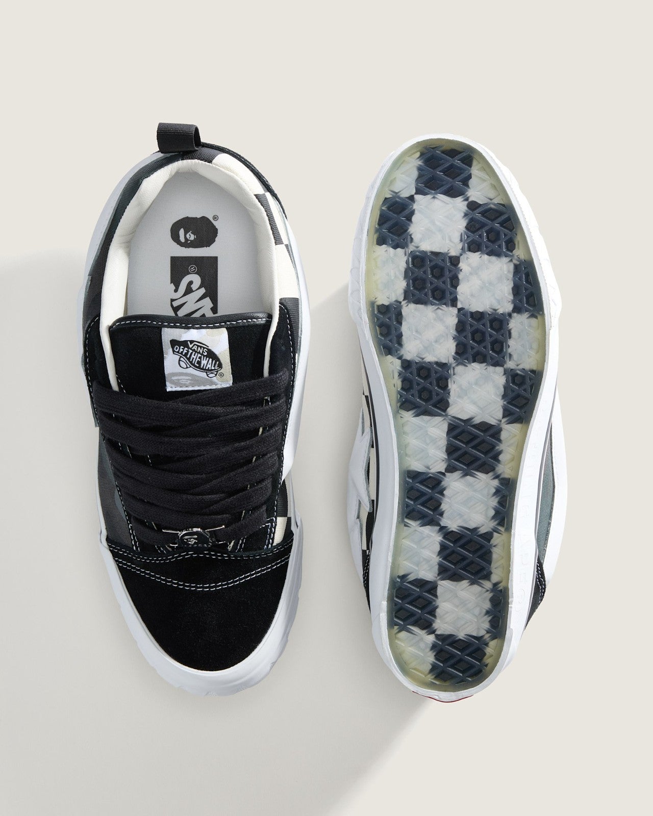 VN000Z3929B A BATHING APE Ã Vans Premium Knu Skool "Camo Black" (Men's)