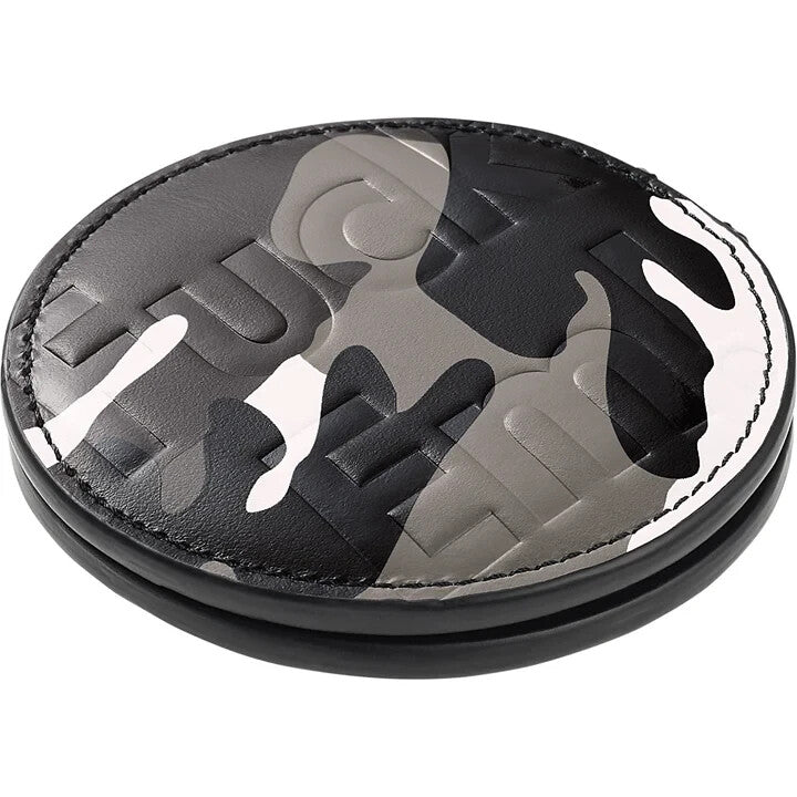 Supreme Leather Pocket Mirror Snow Camo