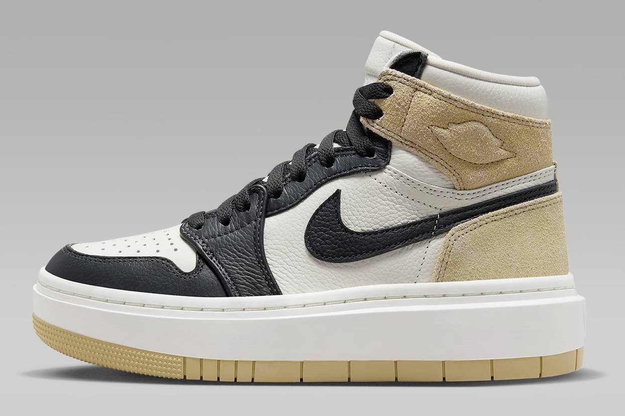DN3253-700 Nike Air Jordan 1 High SE Elevate Team Gold (Women's)