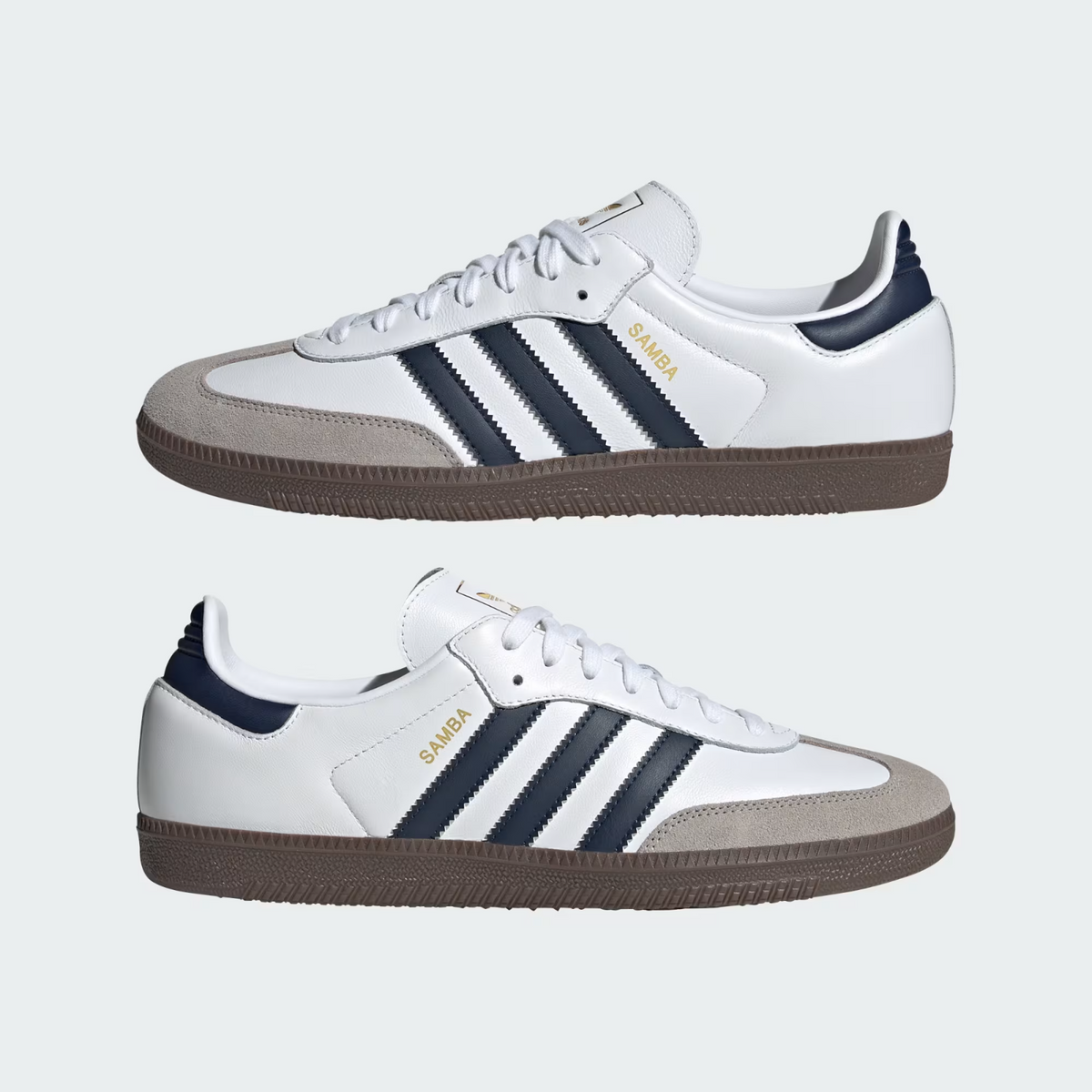 JH8795 adidas Originals Samba OG Cloud White Night Indigo Clear Granite (Men's)