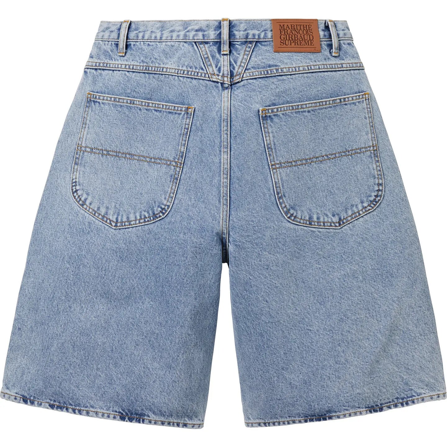 Supreme Marithe Francois Girbaud X-Seam Baggy Denim Short Washed Indigo