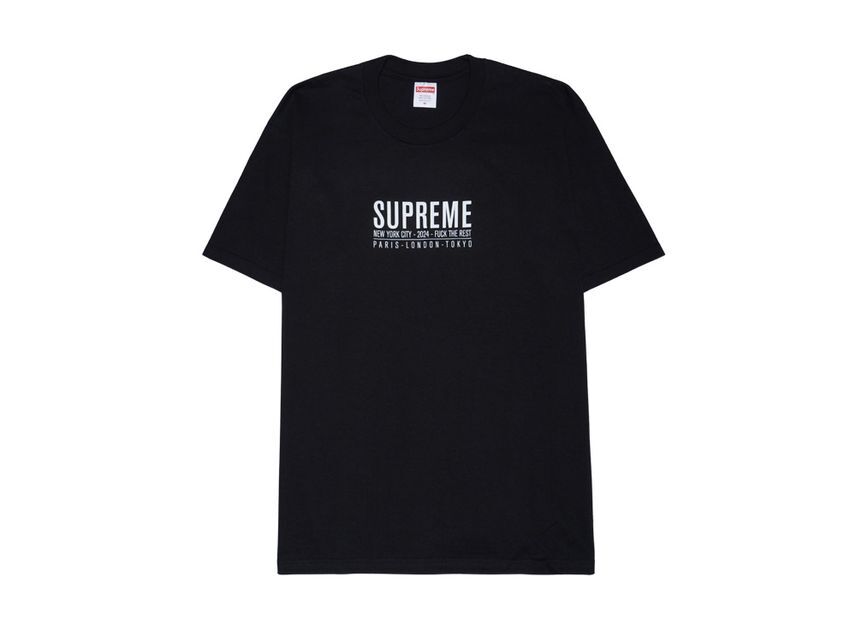 Supreme Paris Tee Black