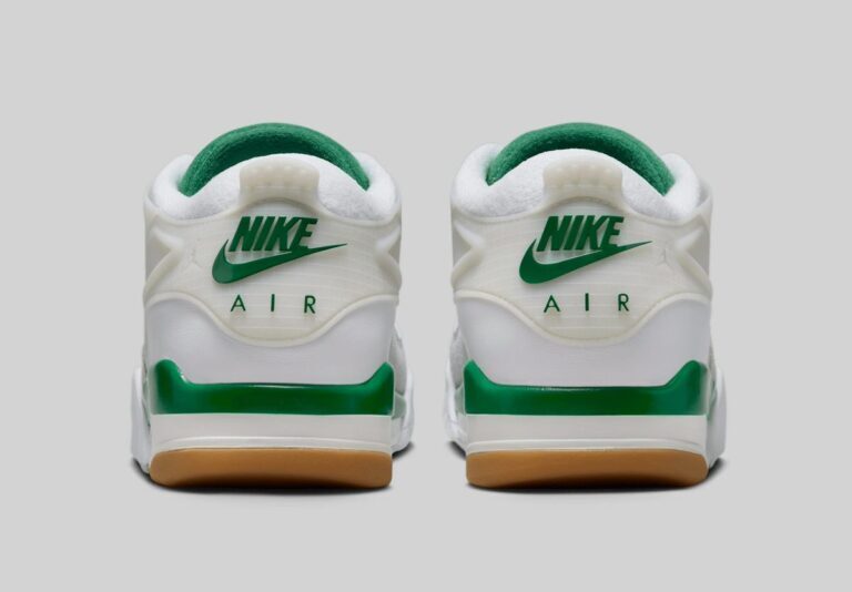 FQ7939-103 Nike Air Jordan 4 RM White Neutral Grey Wolf Grey Pine Green (Men's)