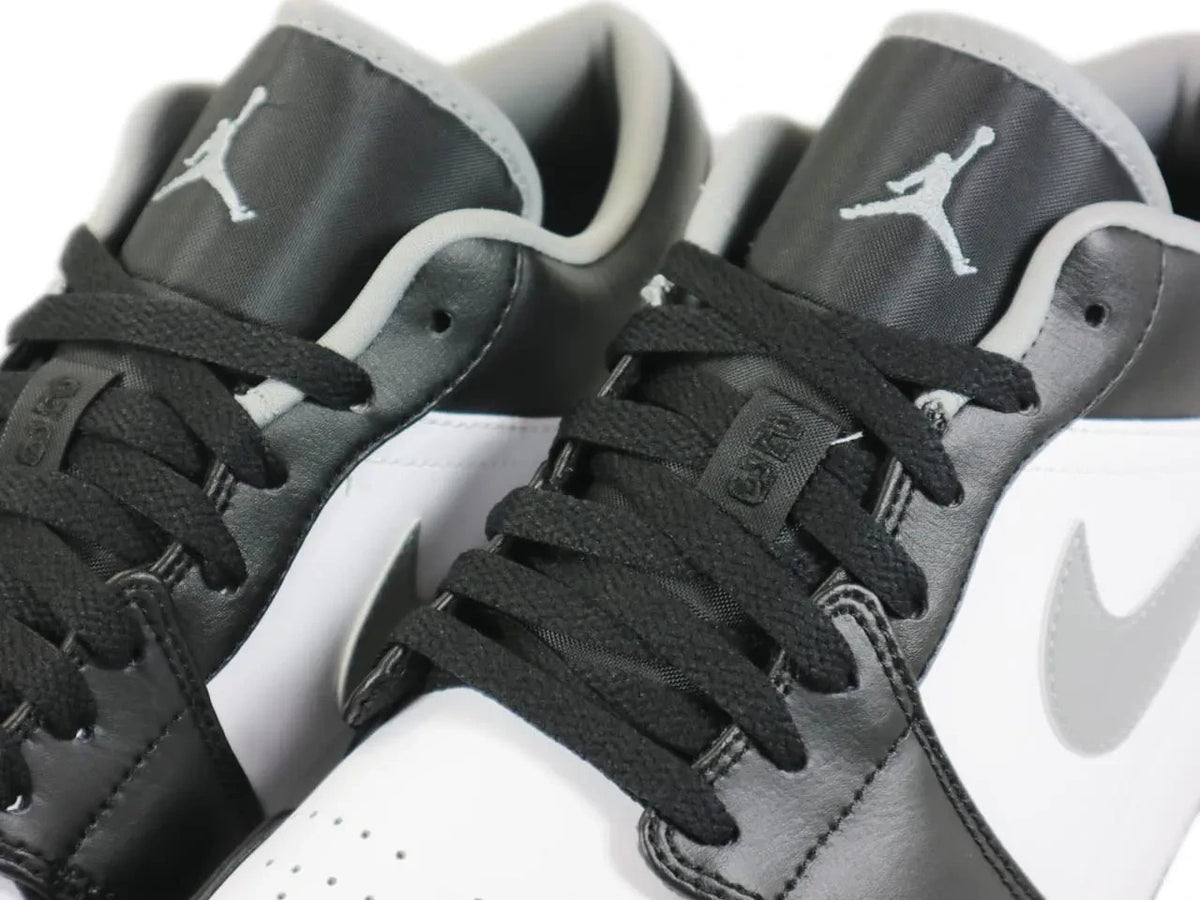 553558-040 Nike Air Jordan 1 Low Grey Black (Men's)