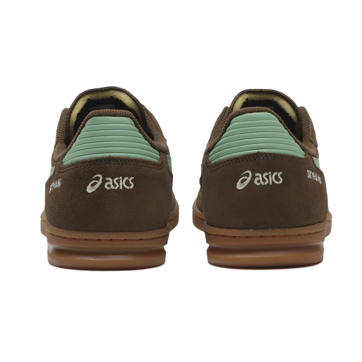 1203A452-202 Asics SKYHAND OG BROWN STORM ICE GREEN (Men's)