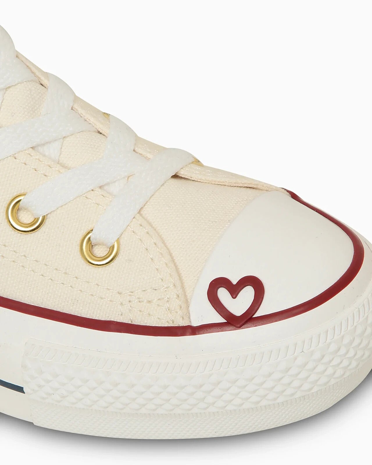 31315780 Converse All Star PLTS Heartpoint Hi Pale Ivory (Women's)