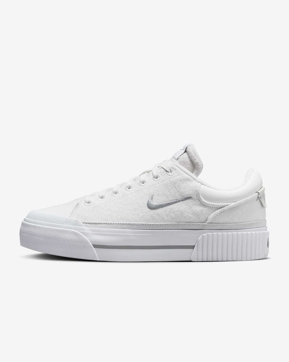 FZ2606-100 Nike Court Legacy Lift Summit White Phantom Light Smoke (Women's)